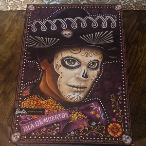Barbie Signature Dia De Muertos Box with Purple and Orange